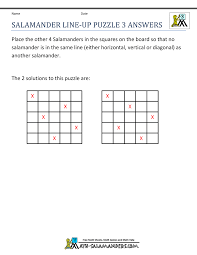 Like a kind of sudoku for kids, put their logic and maths. Math Puzzle Worksheets 3rd Grade