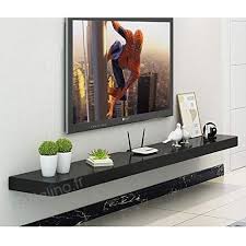 Gain de place et esthétisme pour ce meuble malin à fixer au mur. Etagere Flottante Tv Armoire De Television Murale Etagere Etagere Murale Design Blanc Laque Brillant Newla Diy Room Decor Built In Entertainment Center Design