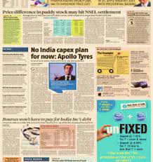 Business Standard Epaper Today S Business Standard Newspaper Standard Newspaper Business Newspaper