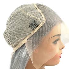 Amazon.com : hoshee Grey Lace Front Wig Human Hair 180% Density Body Wave  Silver Human Hair Wig Pre Plucked with Baby Hair 13x4 HD Transparent Lace  Front Human Hair Wigs For Women