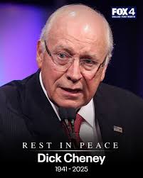 REST IN PEACE: The former vice president died at the age of 84