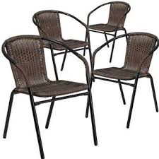 Stewartstown Stacking Patio Dining Chair With Cushion Joss Main Outdoor Dining Chairs Patio Dining Chairs Outdoor Chairs