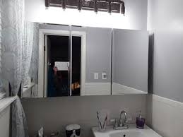 Are doubts rolling over your head and confusing you? Pegasus 48 In W X 26 In H Frameless Recessed Or Surface Mount Tri View Bathroom Medicine Cabinet With Beveled Mirror Sp4588 The Home Depot In 2021 Modern Master Bathroom Bathroom Decor Master