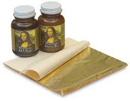 Blick carries gold, copper, and silver leaf in sheets, flakes, and leaves. Gold Leaf And Metal Leaf Blick Art Materials