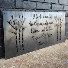 I Took A Walk In The Woods Metal Sign Rustic Wilderness Etsy Wanderlust Wall Art Walk In The Woods Wilderness