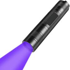 Portable Black Light Uv Flashlight 365nm Uv Light Pet Urine Detector Light Ebay