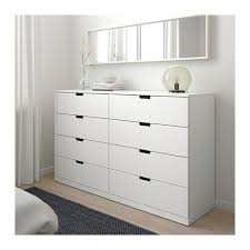 Nordli 8 Drawer Dresser White 160x99 Cm Find It Here Ikea In 2020 White Bedroom Furniture Ikea Nordli Bedroom Interior