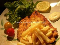 Escalopes De Dinde A Milanaise L Eau A La Bouche Recette Escalope De Dinde Escalope Milanaise Recette Escalope Milanaise