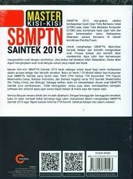 Sbmptn 2021 akan memuat beberapa mata pelajaran yang selalu diujian untuk setiap tahunnya. Master Kisi Kisi Sbmptn Saintek 2019 Plus Cd Promo Best Book
