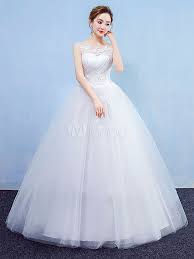 Maybe you would like to learn more about one of these? Prinzessin Ballkleid Brautkleider Weiss Armellos Spitze Tull Maxi Brautkleid Milanoo Com
