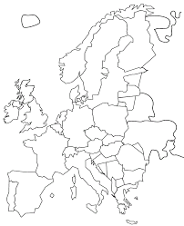 Bild leere europakarte kostenlose bilder zum ausdrucken. Europakarte Zum Ausmalen Grundschule 1ausmalbilder Com