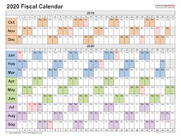Start your yearly plans and download a 2021 yearly calendar today. Fiscal Calendars 2020 Free Printable Excel Templates