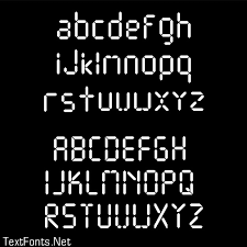 Digital font alarm clock letters numbers and set for a watch other electronic devices vector alphabet isolated stock ann zasimova 185722252. Digital Font Alarm Clock Letters Numbers And Letters Set