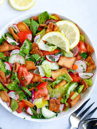 Lebanese Fattoush Salad Cookin With Mima