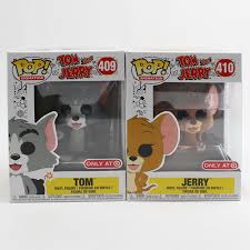 Funko Pop Animation Tom 409 And Jerry 410 Target Exclusive Vinyl Figure Set Funko Vinyl Figures Funko Funko Pop