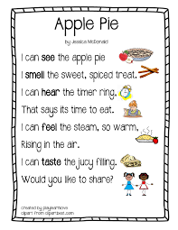 Exploring The 5 Senses With A Poem About Apple Pie Senses Preschool My Five Senses Preschool Songs