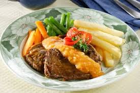 Kacau rata dan tutup kuali dan masak dengan api. Resep Bistik Daging Panggang Enak Untuk Teman Makan Malam Nan Mewah Semua Halaman Sajian Sedap