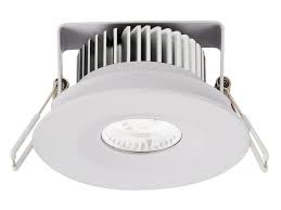 Ledlux City Ii Fixed Led White Dimmable Downlight In Warm White 36 95 Downlights Dimmable Led Lights Direct Lighting