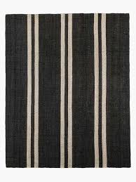 Black And White Striped Rug Png Banna Rug Black Natural Natural Rug Rugs Black Rug