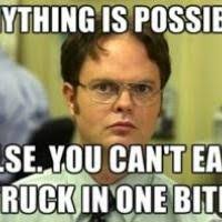 Have you finished the whole netflix yet? Funny Office Quotes Dwight Shrute Quotesgram