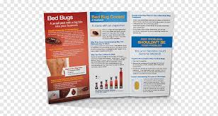 Some pest control companies may be willing to give you a discount if you acquire. Bed Bug Brochure Pest Control Rat Trifold Brochure Pest Control Brochure Code Png Pngwing