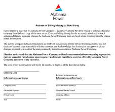 Letter of authorization to use utility bill to open. Letters And Forms Alabama Power