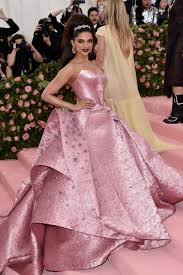 Deepika Padukone In Zac Posen 2019 Met Gala Met Gala Dresses Celebrity Dresses Met Gala