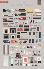 Tricky Scene Creator Interior Design Drawings Architecture Collage Interior Illustration