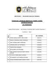 Falsafah First Assignment Docx Mpu31062 Falsafah Dan Isu Semasa Tugasan Laporan Bertulis Tanpa Video Pembentangan 30 Markah Nama Pensyarah Dr Course Hero