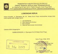 Info loker pemalang untuk lulusan smk sma smp tanpa ijazah sampingan lowongan kerja seperti. Disnakertrans Lowongan Kerja Penjahit Di Hanna Konveksi