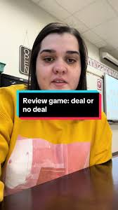 Deal or no deal was the perfect test review! We laughed until we cried  #teachersoftiktok #teachertok #teacher #highschoolteacher #highschool  #classroom #communitybuilding #reviewgame #testreview ...
