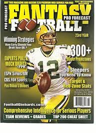Fantasy Pro Forecast Football 2012 23rd Year 300 Player Projections Football Players Forecast