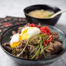 Gyudon Japanese Beef Bowl Recipe Japanese Beef Beef Gyudon Recipe Gyudon