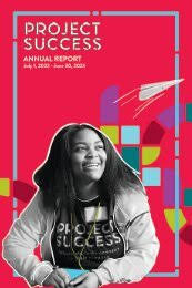 Project Success FY20 Annual Report