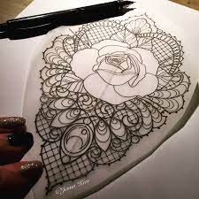 Below are the 30 feminine lace tattoos for women to get inspired by. Lacerose Lace Vintage Jennakerr Lace Tattoo Design Lace Tattoo Tattoo Stencils