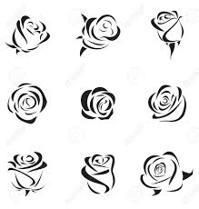 Simple Rose Clipart Outline Clipartfest Rose Drawing Tattoo Rose Outline Rose Illustration