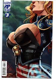 Patriotika #3 B Variant - vs Giantess - Antarctic Press - 2020 - NM | Comic  Books - Modern Age / HipComic