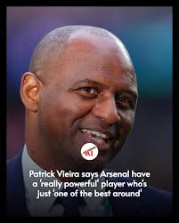 Patrick Vieira names the one Arsenal player he's a 'big fan' of👀