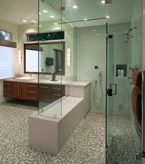 Ada Bathroom Layout For A Contemporary Bathroom With A High And Bathroom Remodel By Charco Design Build Inc Homeandlivingdecor Com