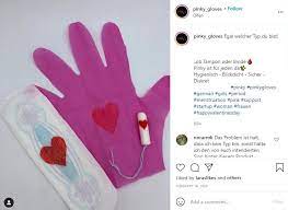 With them pinky gloves pink disposable gloves are great for removing and. Caro Buchheim On Twitter Drjengunter You Will Like This Two German Dudes Have Come Up With Pink Gloves That Menstruating People Are Supposed To Use For Handling And Disposing Of Menstrual Products