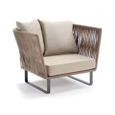 Bitta Braided Modern Outdoor Club Chair Gk 70200 729 Modern Patio Furniture Modern Outdoor Dining Sets Contemporary Outdoor Furniture