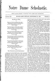 Notre Dame Scholastic, 1878-1879