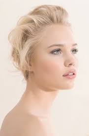 Fair Skin Blond Hair Blue Eyes Natural Peachy Blush Wedding Make Up Fair Skin Makeup Natural Wedding Makeup Wedding Makeup Looks