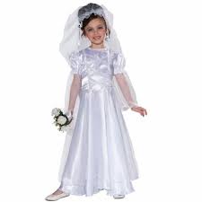 Forum Novelties Little Wedding Belle Costume Child Large In 2021 Wedding Dress Costume Princess Wedding Dresses Bride Costume