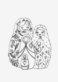 15 Matryoshka Coloring Pages Pdf Download In The File There Are 15 Original Drawings Each On A4 Page T Coloring Pages Nesting Dolls Printable Coloring Pages