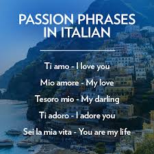 Express Love Like An Italian Learning Italian Italian Words Italian Lessons