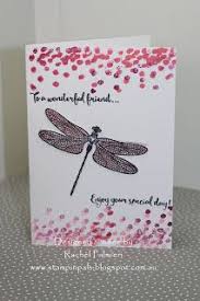 Stampin Up Dragonfly Dreams Occasions 2017 Card By Rachel Palmieri Stampin Up Demonstrator Melbourne Dragonfly Dreams Flying Butterfly Card Bee Cards