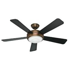 Hunter Palermo 52 In Indoor Brushed Bronze Ceiling Fan With Remote 59053 The Home Depot Bronze Ceiling Fan Ceiling Fan Star Ceiling