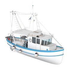 3ds Max Fishing Boat Fishing Boats Boat Model Boats