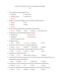 Check spelling or type a new query. Soal Qs Al Kafirun Kls 6 Sd Jawabanku Id